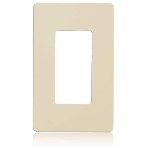 Faith 1-Gang Decorator Screwless Wall Plates Child Safe Outlet Covers, USB Receptacle, Ivory SWP1-IV-01 - main